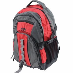 Red and Gray Men's Backpack